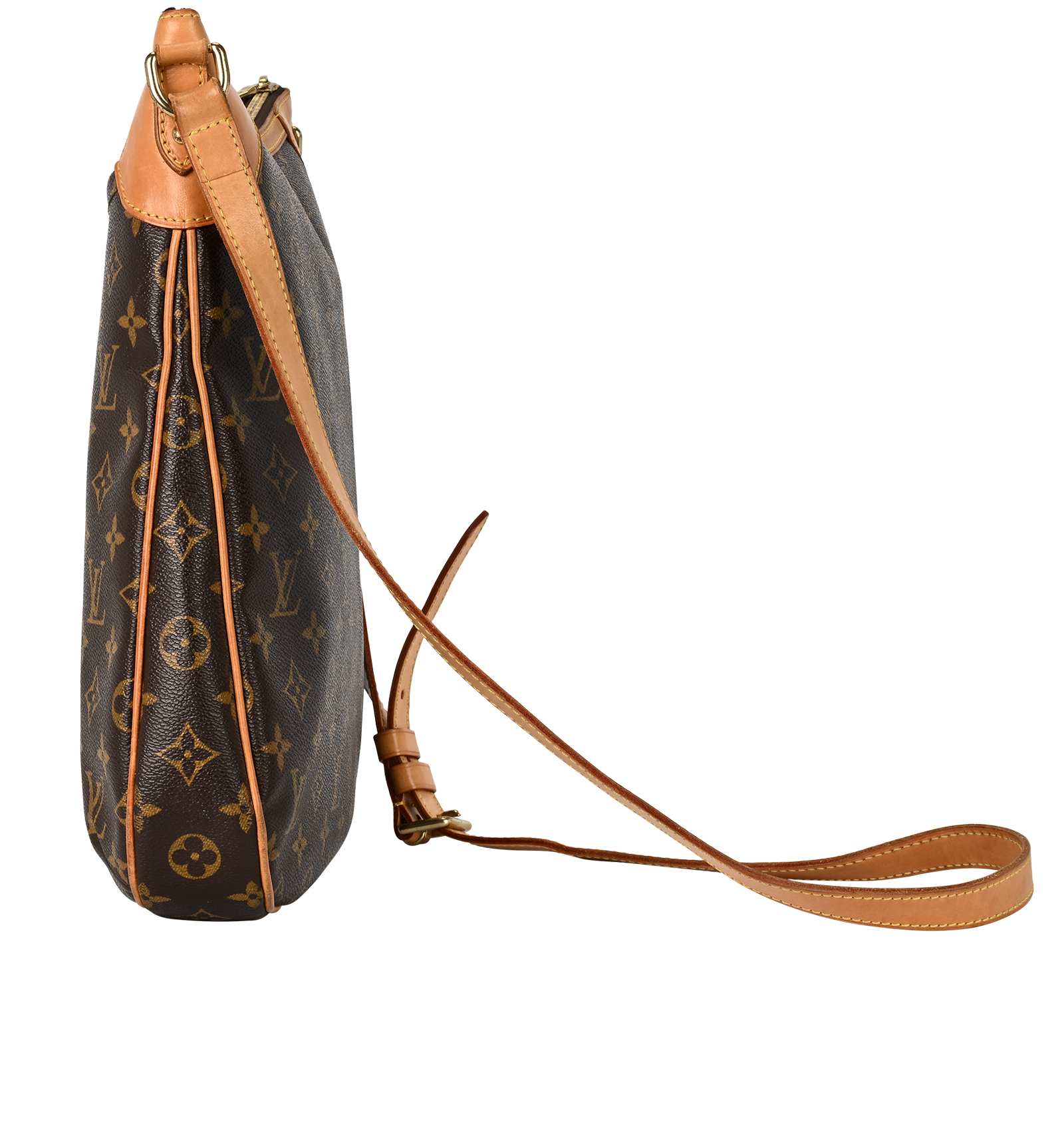 Odeon PM, &pound;695, Handbags, Brown, Canvas, Bottom view
